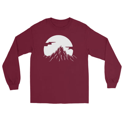 Berge (32) - Herren Longsleeve berge xxx yyy zzz Maroon