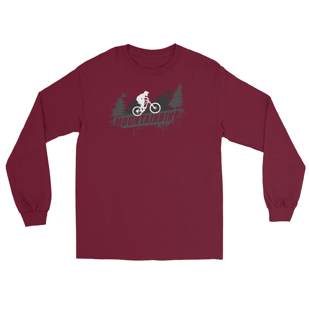 Mountainbike - (M) - Herren Longsleeve xxx yyy zzz Maroon