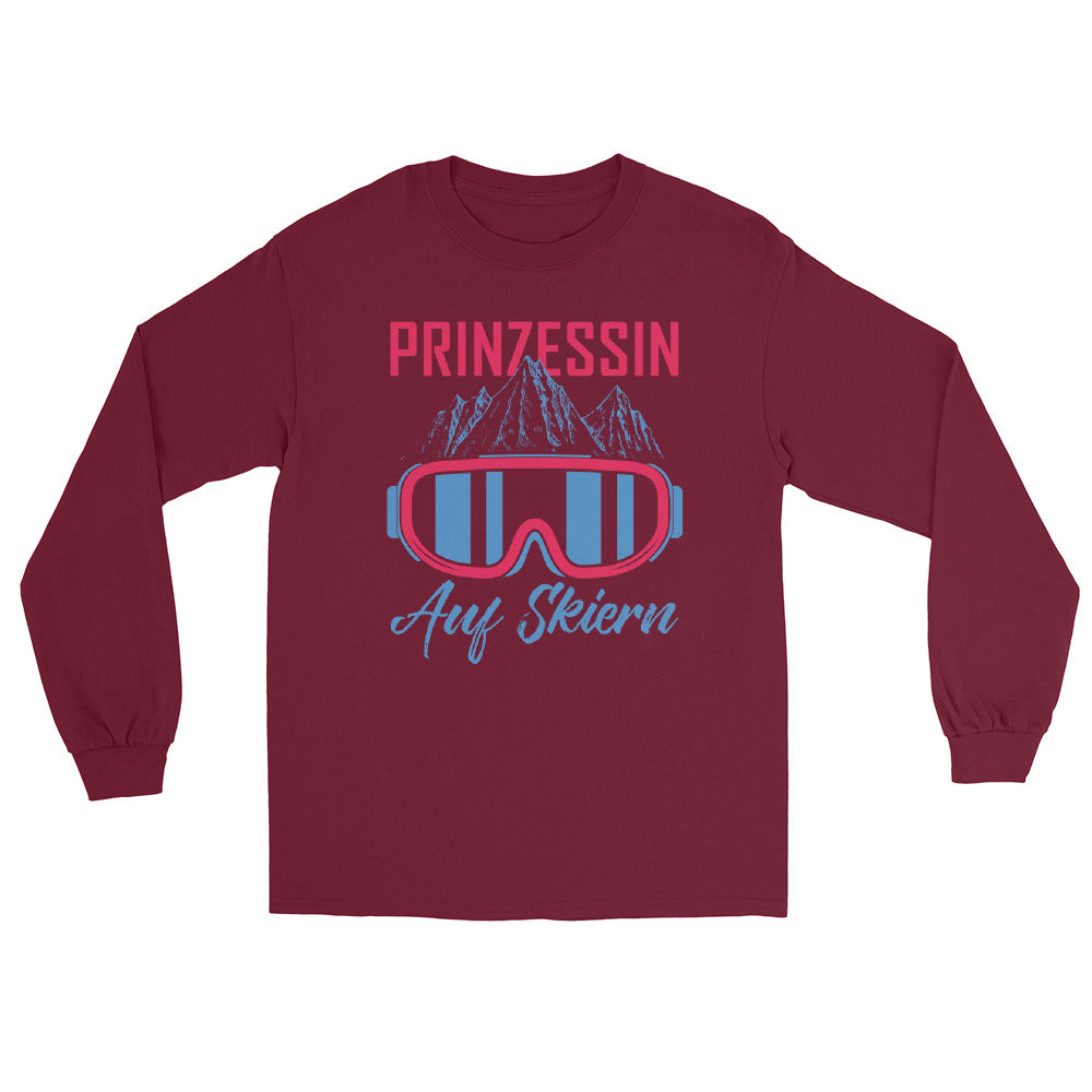 Prinzessin auf Skiern - (S.K) - Herren Longsleeve klettern xxx yyy zzz Maroon