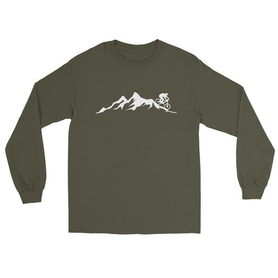 Mountain - Mountainbike - Herren Longsleeve mountainbike Military Green