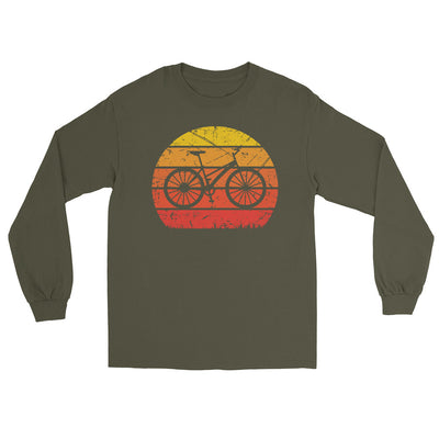 Vintage Sun and Cycling - Herren Longsleeve fahrrad Military Green