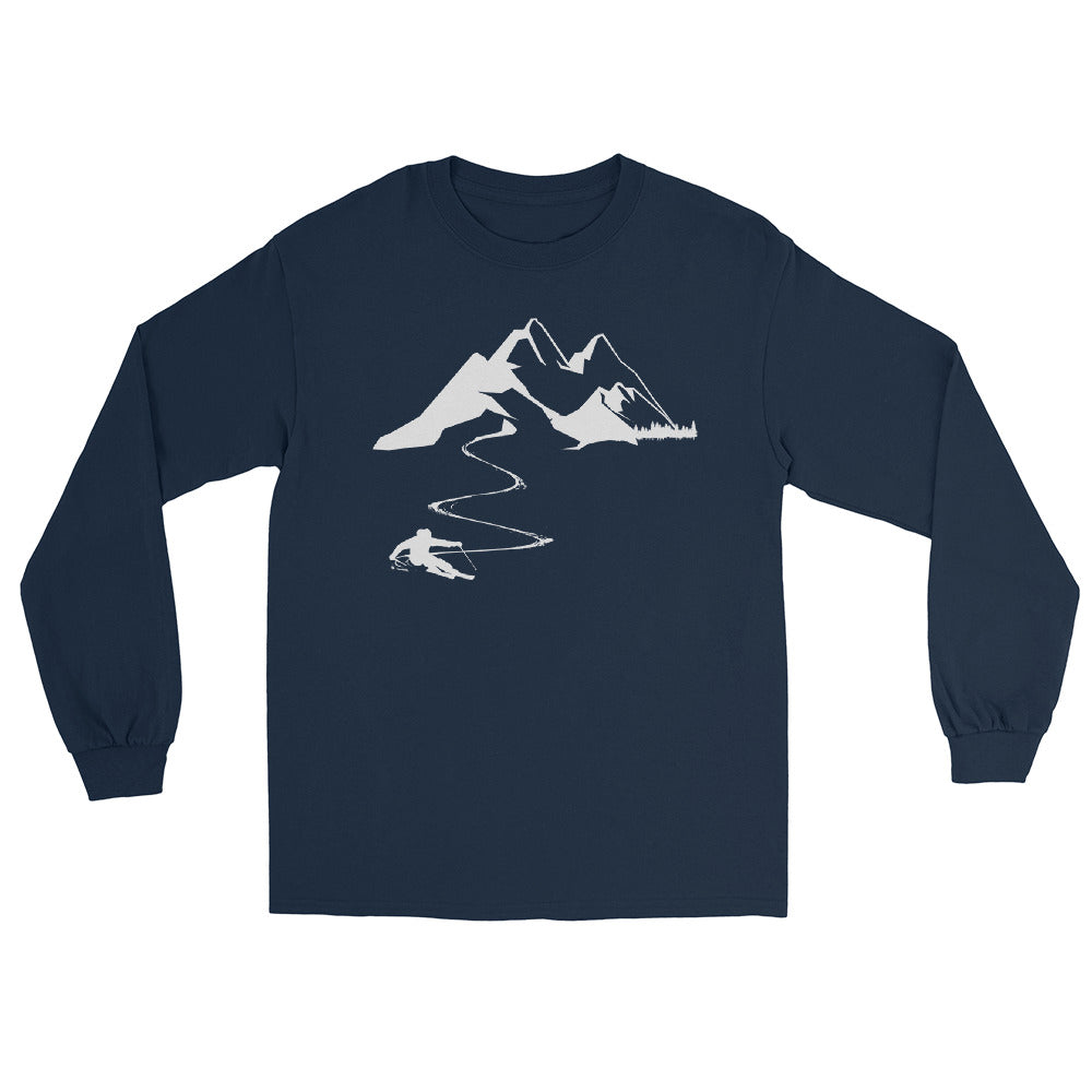 Skisüchtig - Herren Longsleeve ski Navy