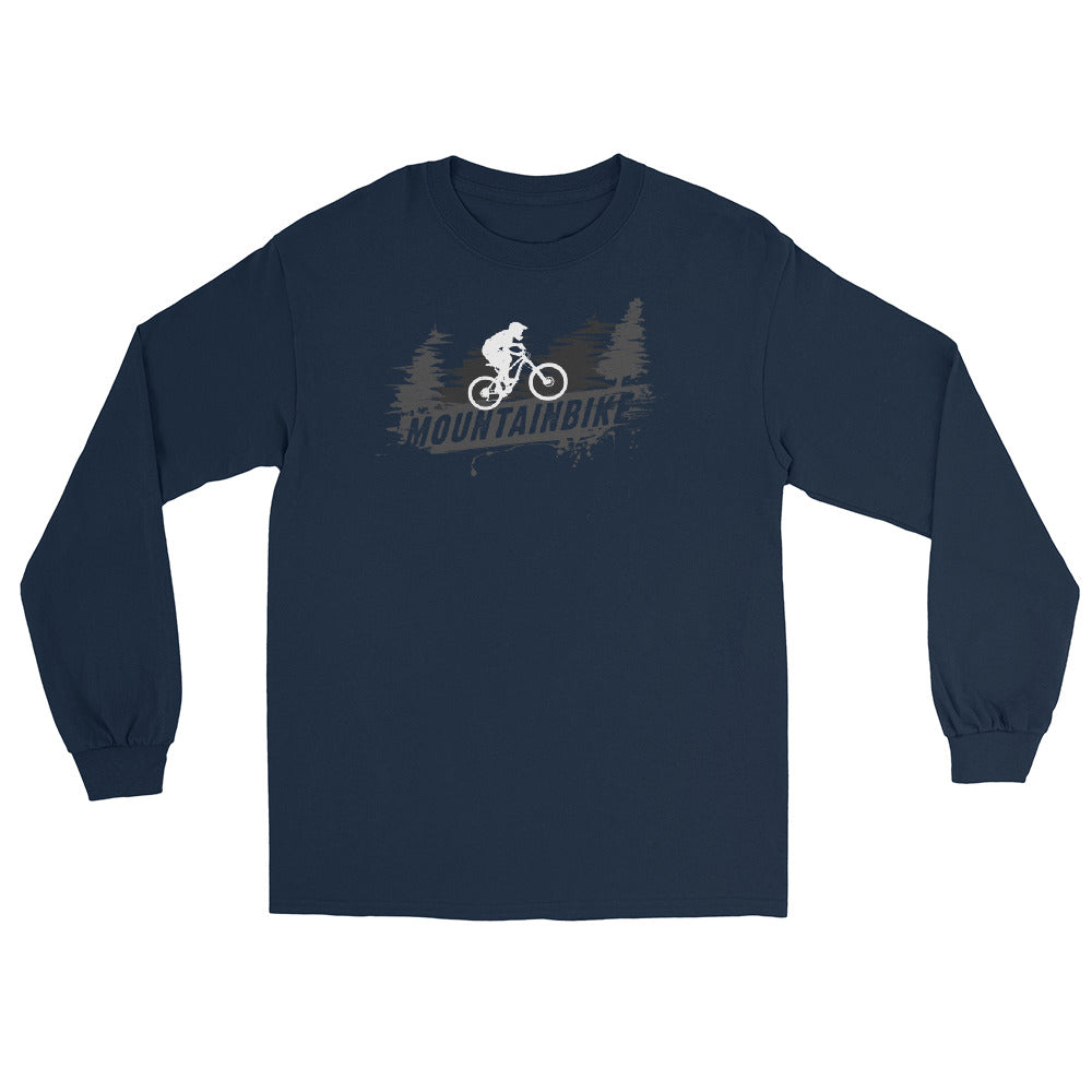 Mountainbike - (M) - Herren Longsleeve xxx yyy zzz Navy