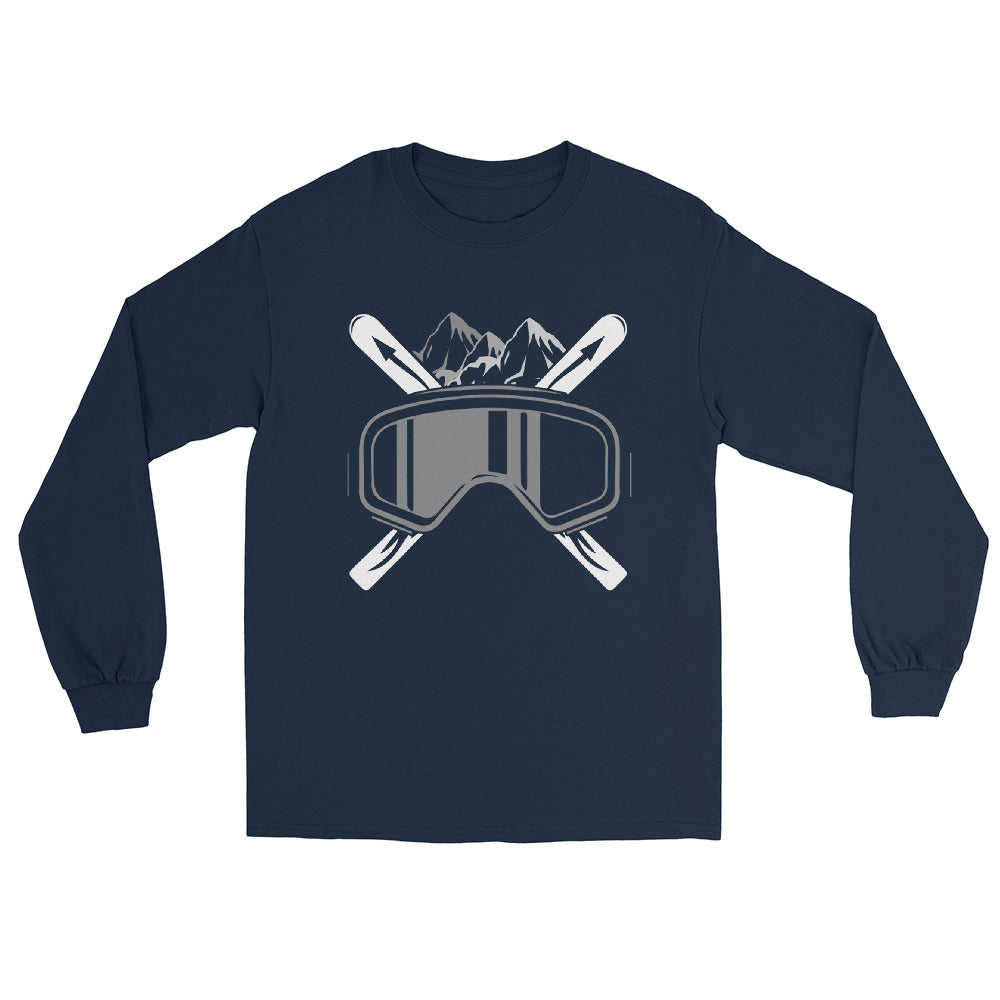 Schifoan - Herren Longsleeve klettern ski xxx yyy zzz Navy