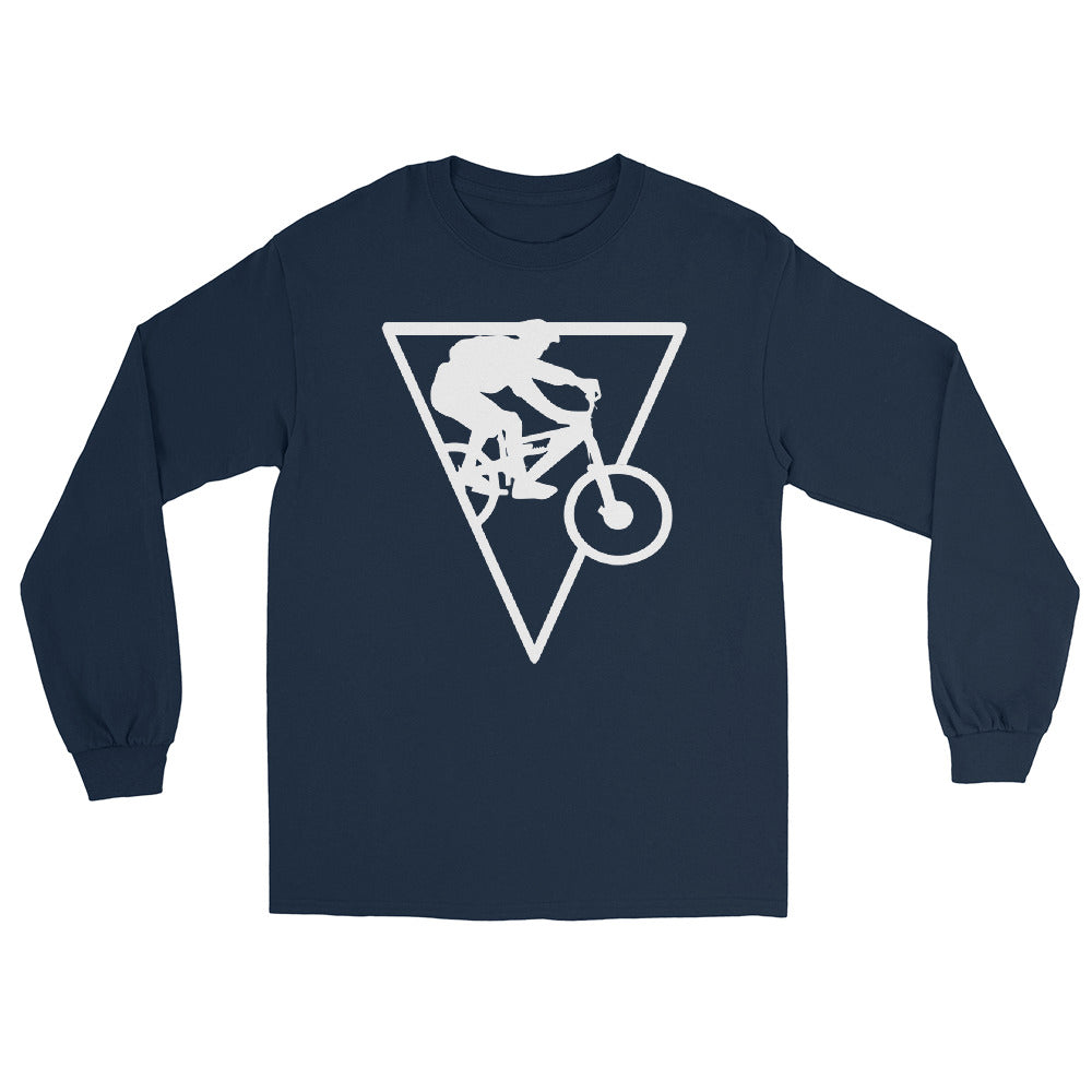 Dreieck - Radfahren - Herren Longsleeve fahrrad xxx yyy zzz Navy