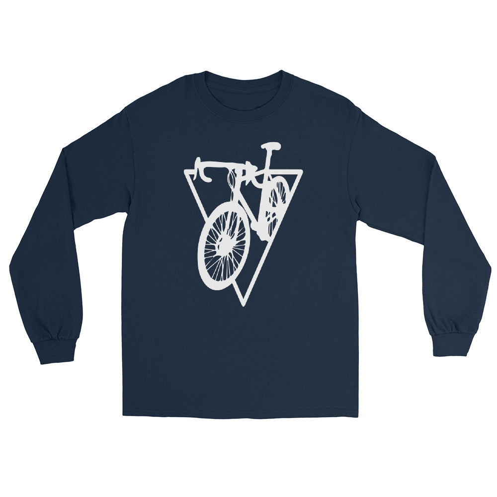 Dreieck - Radfahren - Herren Longsleeve fahrrad xxx yyy zzz Navy