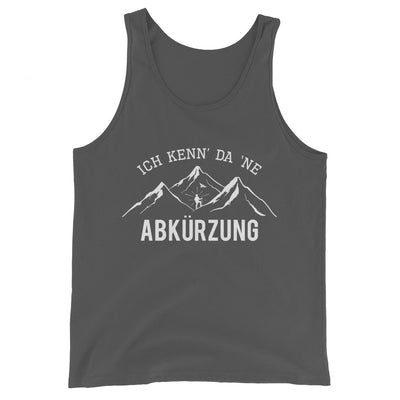 Ich Kenne Da Ne Abkürzung - Herren Tanktop berge wandern Asphalt