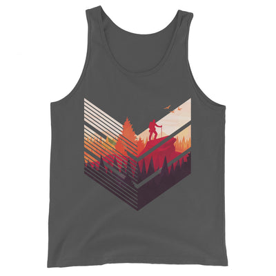 Wanderführer - Herren Tanktop berge wandern Asphalt