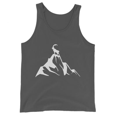 Steinbock am Berg - Herren Tanktop berge wandern Asphalt