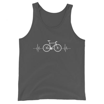 Fahrrad Herzschlag - Herren Tanktop fahrrad mountainbike Asphalt