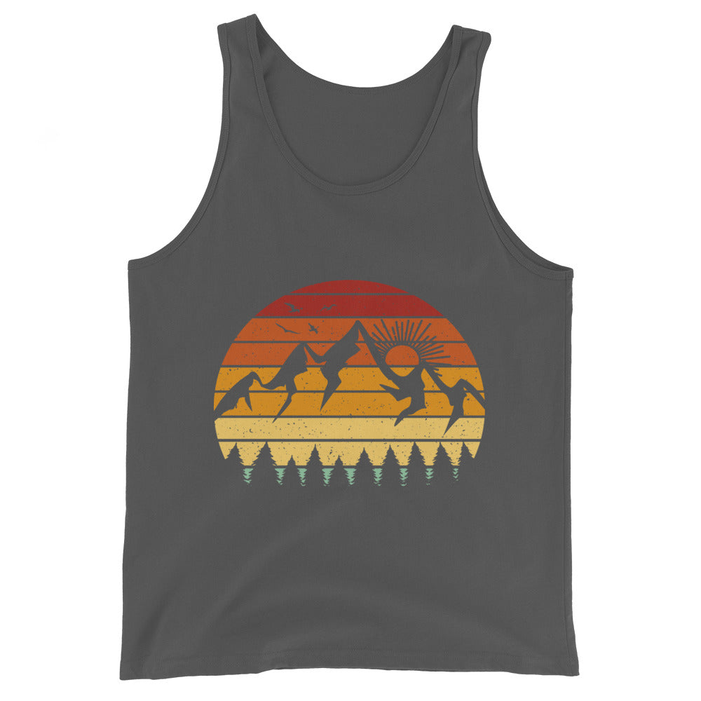 Berge Vintage - Herren Tanktop berge Asphalt