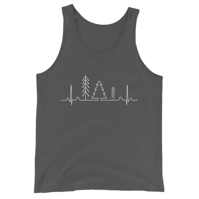 Herzschlag Wald - Herren Tanktop camping Asphalt