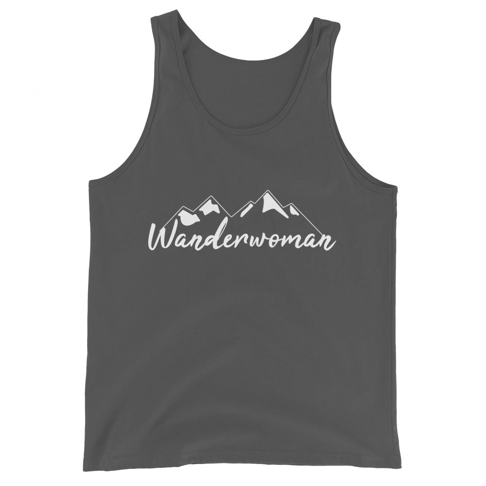 Wanderwoman. - Herren Tanktop wandern Asphalt