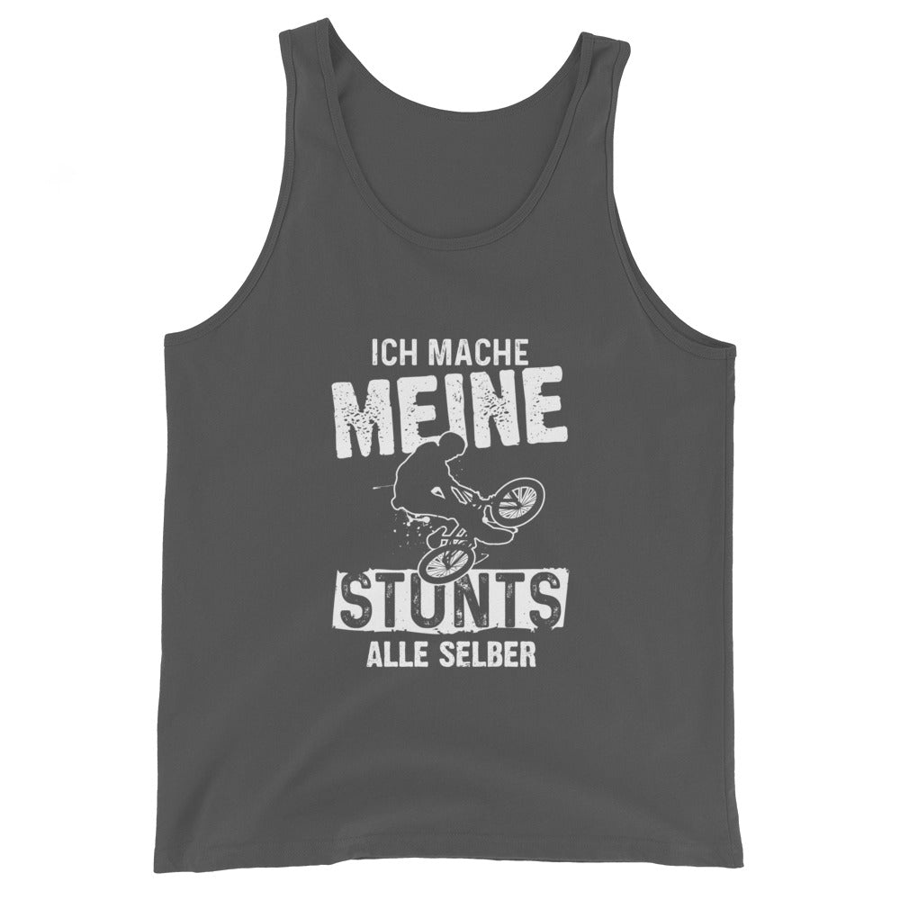 Ich mache meine Stunts alle selbst - (M) - Herren Tanktop xxx yyy zzz Asphalt