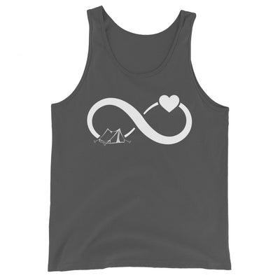 Infinity Heart and Camping 1 - Herren Tanktop camping xxx yyy zzz Asphalt