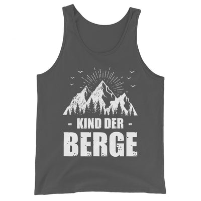 Kind Der Berge - Herren Tanktop berge xxx yyy zzz Asphalt