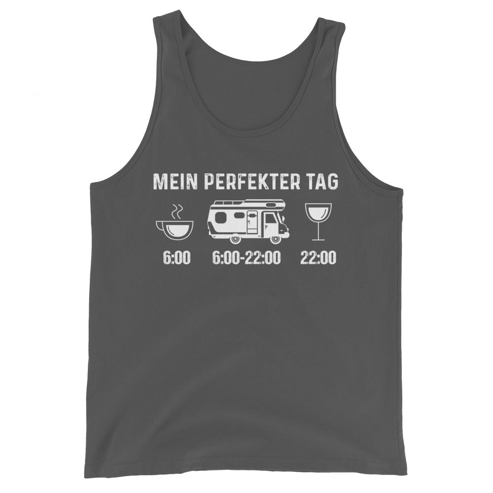 Mein Perfekter Tag - Herren Tanktop camping xxx yyy zzz Asphalt