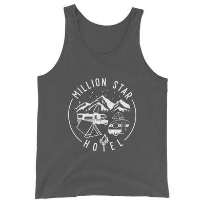 Million Star Hotel - Herren Tanktop camping xxx yyy zzz Asphalt