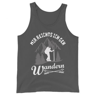 Mir reichts ich geh wandern - Herren Tanktop wandern xxx yyy zzz Asphalt