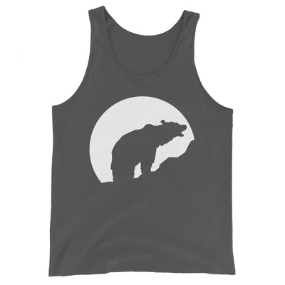 Moon - Bear - Herren Tanktop camping xxx yyy zzz Asphalt