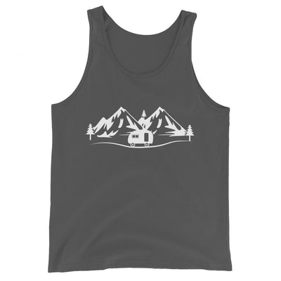 Berge - Camping Caravan - (11) - Herren Tanktop camping xxx yyy zzz Asphalt