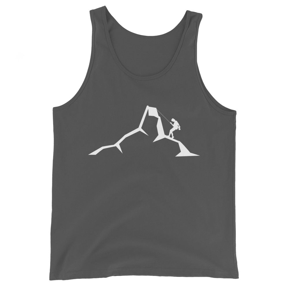 Berge - Klettern - Herren Tanktop klettern xxx yyy zzz Asphalt