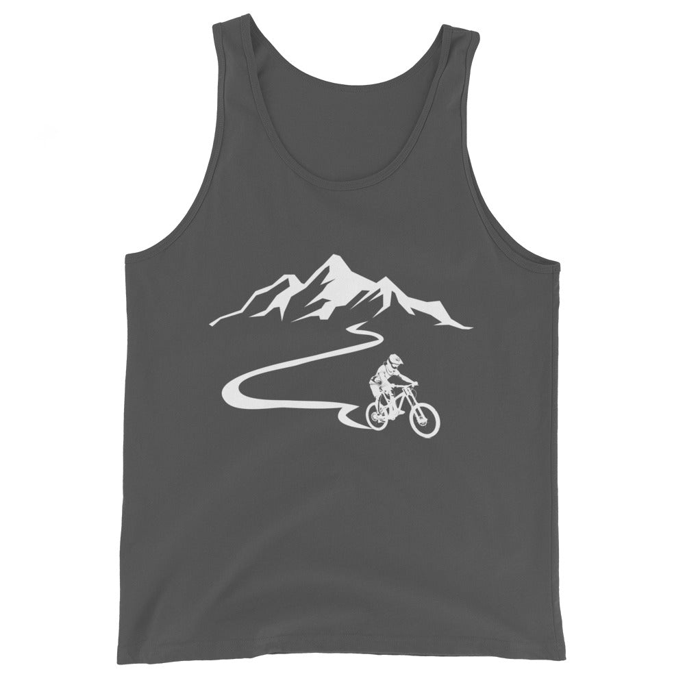 Berge - Mountainbike - (M) (13) - Herren Tanktop xxx yyy zzz Asphalt