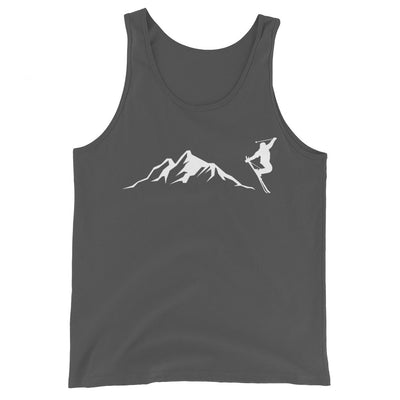 Berge - Skifahren - (14) - Herren Tanktop klettern ski xxx yyy zzz Asphalt