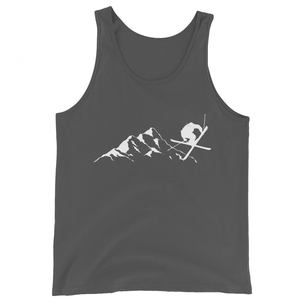 Berge - Skifahren - (15) - Herren Tanktop klettern ski xxx yyy zzz Asphalt