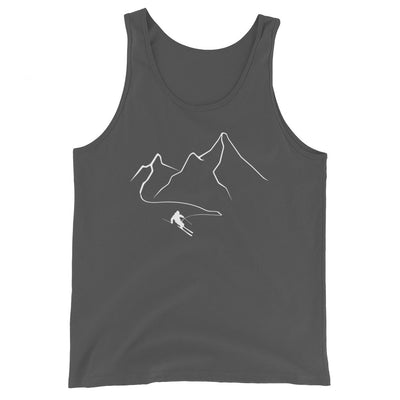 Berge - Skifahren - (32) - Herren Tanktop klettern ski xxx yyy zzz Asphalt