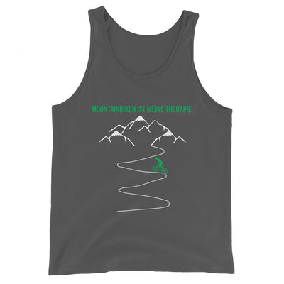 Mountainbiken ist meine Therapie - (M) - Herren Tanktop xxx yyy zzz Asphalt