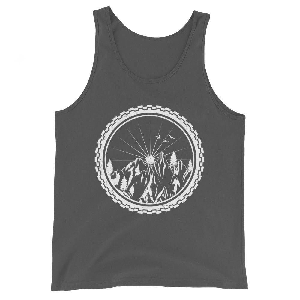 Rad mit Bergen drinnen - Herren Tanktop fahrrad xxx yyy zzz Asphalt