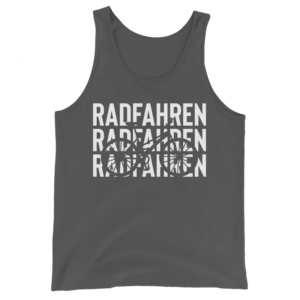 Radfahren - Herren Tanktop fahrrad xxx yyy zzz Asphalt