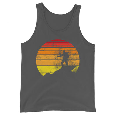 Retro - Wandern - Herren Tanktop wandern xxx yyy zzz Asphalt