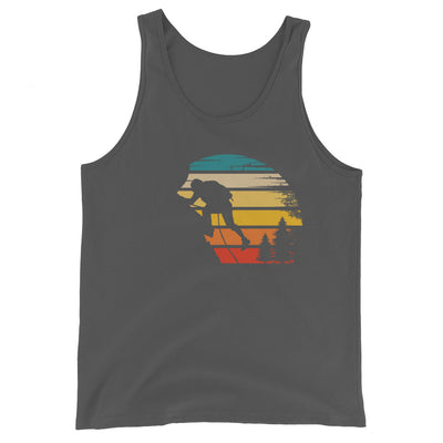 Retro Sonne und Klettern - Herren Tanktop klettern xxx yyy zzz Asphalt