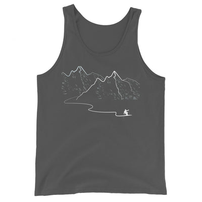 Schifahren - Herren Tanktop klettern ski xxx yyy zzz Asphalt