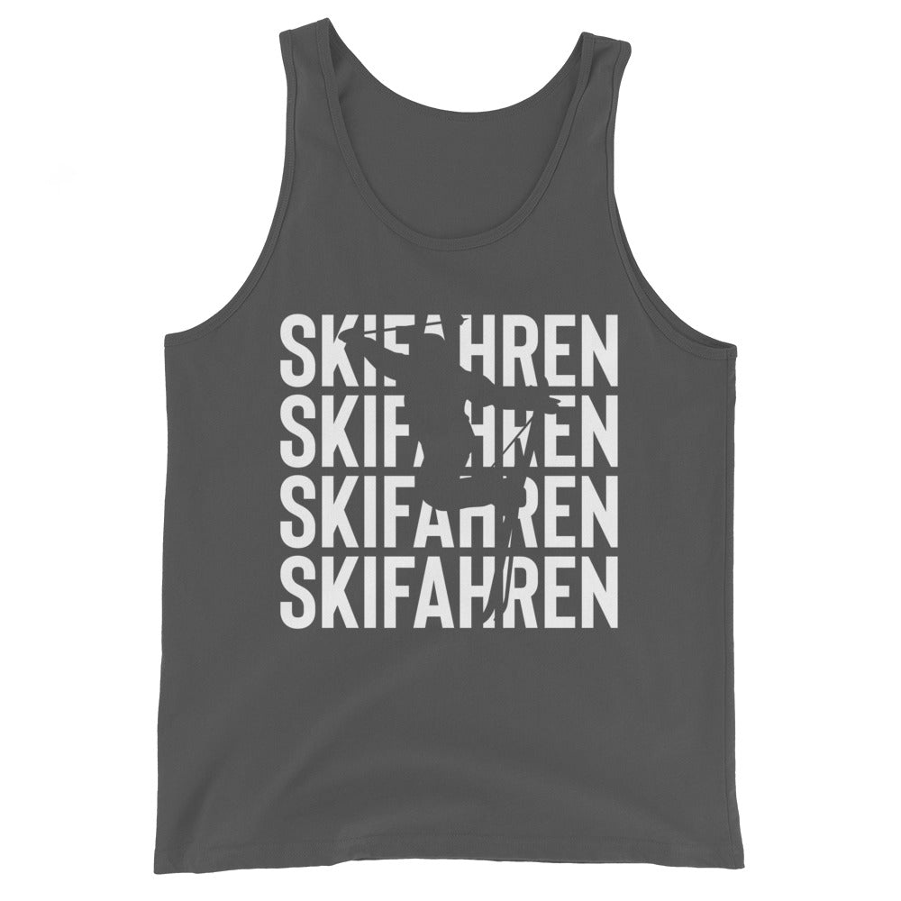 Skifahren - Herren Tanktop klettern ski xxx yyy zzz Asphalt