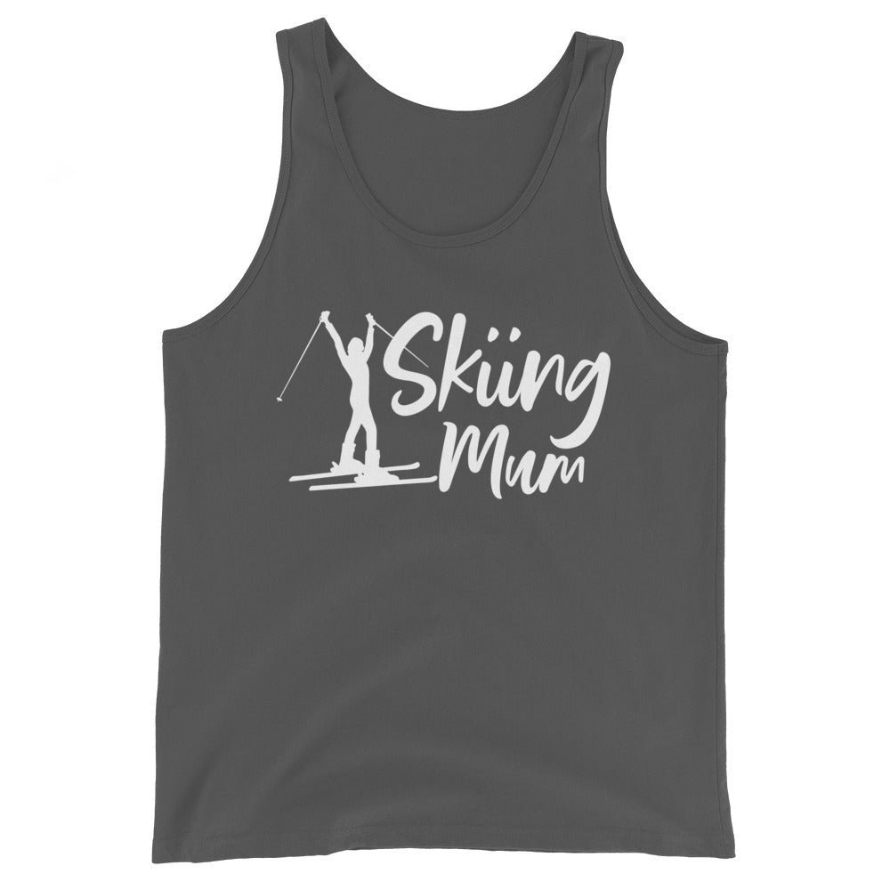 Skifahren Mum - Herren Tanktop klettern ski xxx yyy zzz Asphalt