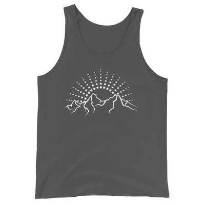 Sonne - Berge - Herren Tanktop berge xxx yyy zzz Asphalt