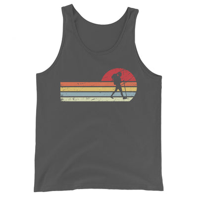 Sonne und Retro Linies - Frau Wandern - Herren Tanktop wandern xxx yyy zzz Asphalt