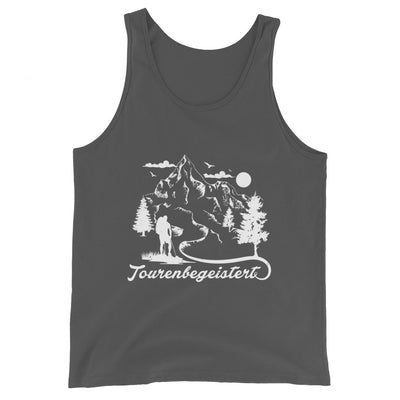 Tourenbegeistert - Herren Tanktop wandern xxx yyy zzz Asphalt