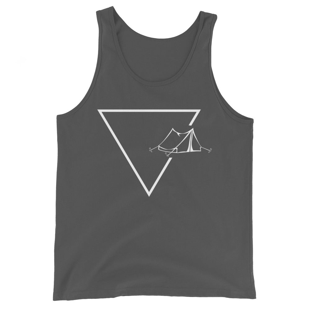 Dreieck 1 und Camping - Herren Tanktop camping xxx yyy zzz Asphalt