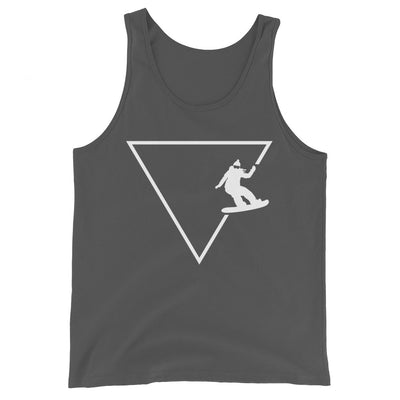 Dreieck 1 und Snowboarding - Herren Tanktop snowboarden xxx yyy zzz Asphalt