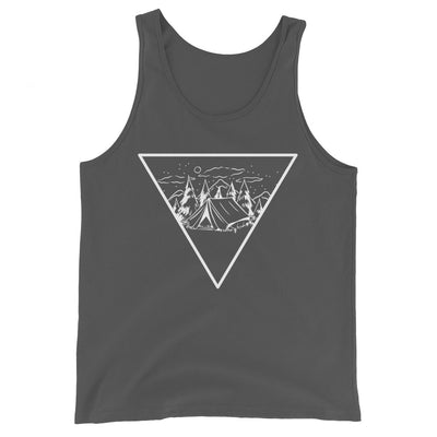 Dreieck und Camping - Herren Tanktop camping xxx yyy zzz Asphalt