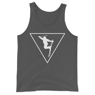 Dreieck und Skifahren - Herren Tanktop klettern ski xxx yyy zzz Asphalt