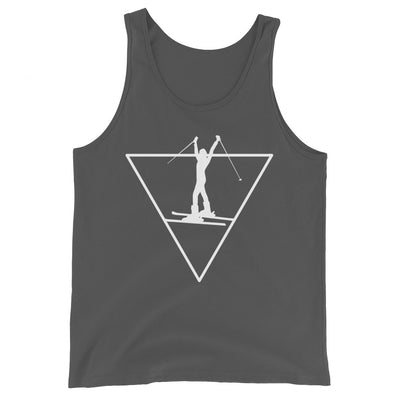 Dreieck und Skifahren - Herren Tanktop klettern ski xxx yyy zzz Asphalt