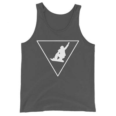 Dreieck_und_Snowboarding_-_(SN)_ - Men’s Staple Tank Top | Bella + Canvas 3480 xxx yyy zzz Asphalt