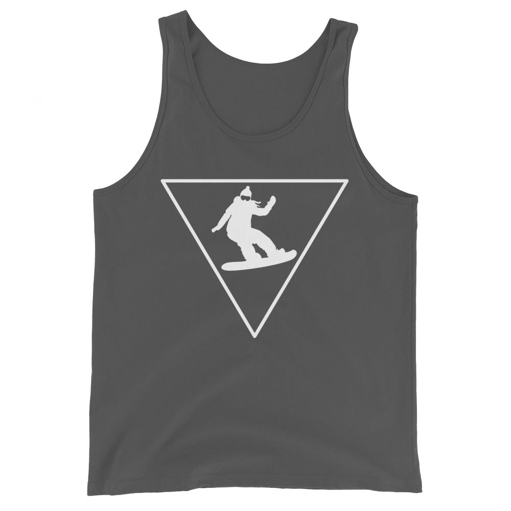 Dreieck_und_Snowboarding_-_(SN) - Men’s Staple Tank Top | Bella + Canvas 3480 xxx yyy zzz Asphalt