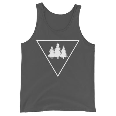 Dreieck und Bäume - Herren Tanktop camping xxx yyy zzz Asphalt