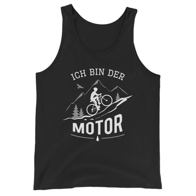 Ich bin der Motor - Herren Tanktop mountainbike Schwarz